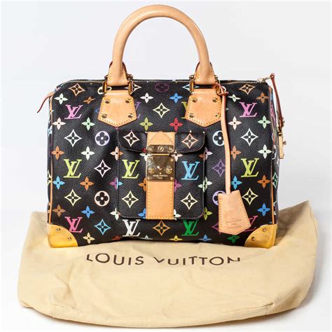 authentic louis vuitton multicolor speedy 30|louis vuitton speedy bandouiller 30.